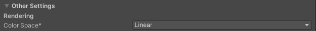 Color Space Setting